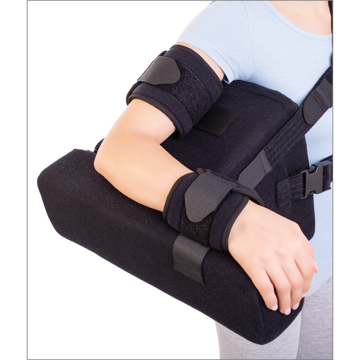 Orteza pentru abductia bratului la 45°/60° Triamed Triasab, SRT221, Negru, 2