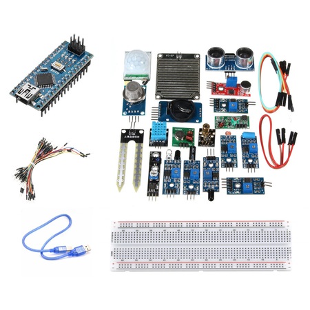 Pachet Arduino Nano+ Kit 16 senzori - eMAG.ro