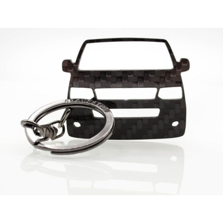 Karbonszálas kulcstartó, modell: Transporter T5 facelift 2009-2016