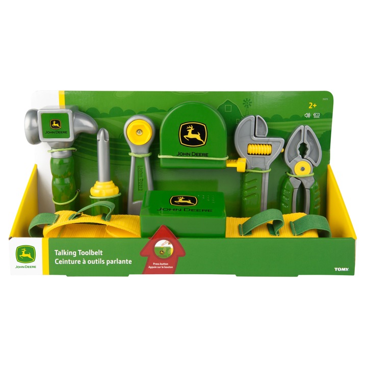 Set de joaca John Deere - Curea cu scule