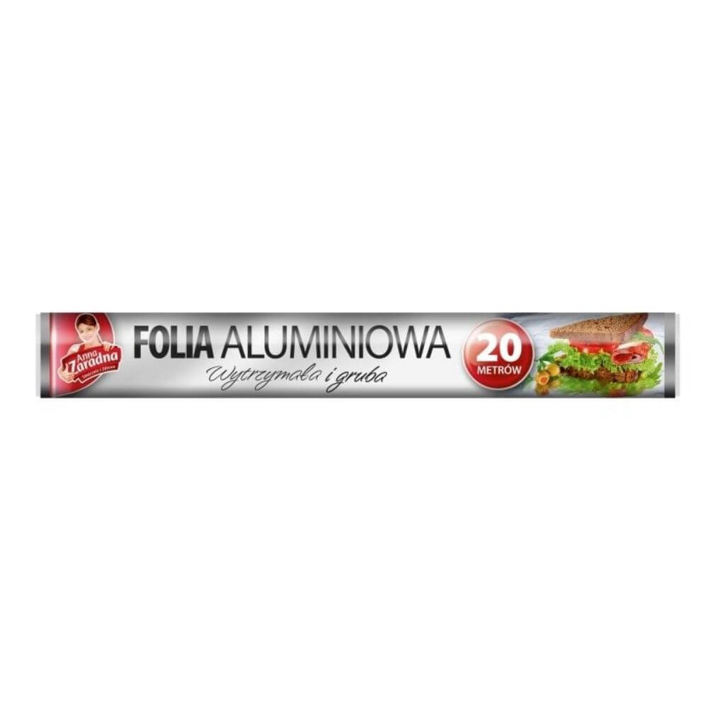 Folie Alimentara Aluminiu Ana, 28cm x 20m, Folii pentru Alimente