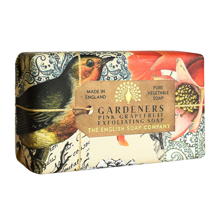 Ексфолиращ сапун English Soap Company, Градински, Растителен, серия Винтидж, 200 гр