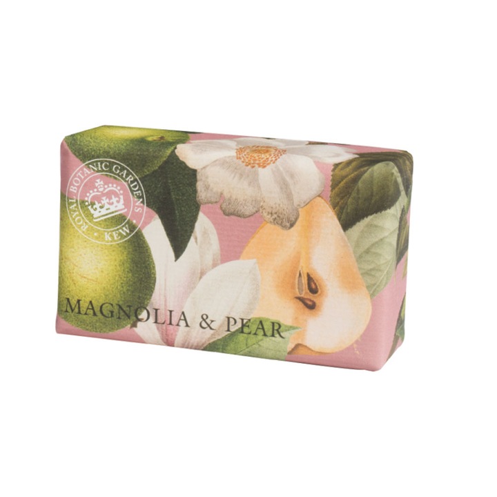 Сапун English Soap Company, KEW, Магнолия и Круша, Растителен, 240 гр
