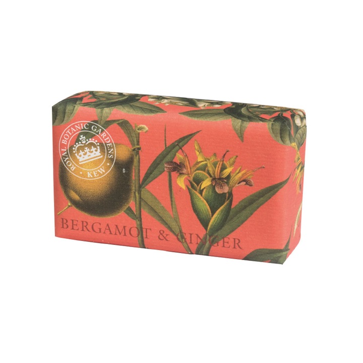 Сапун English Soap Company, KEW, Бергамот и Джинджифил, Растителен, 240 гр