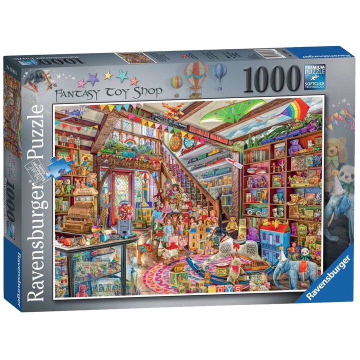 Puzzle Ravensburger - Magazin jucarii, 1000 piese - eMAG.ro