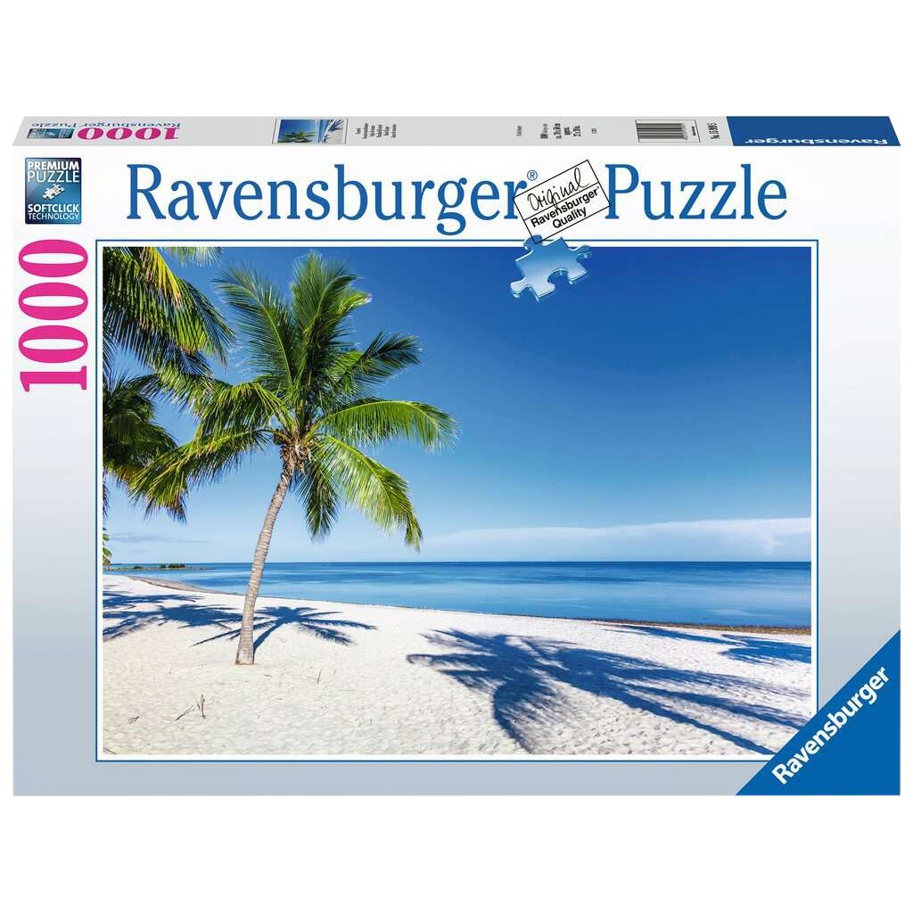 Puzzle Ravensburger - Plaja, 1000 piese