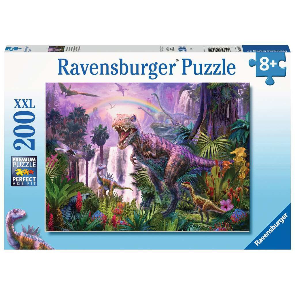 Puzzle Ravensburger XXL - Taramul dinozaurilor, 200 piese