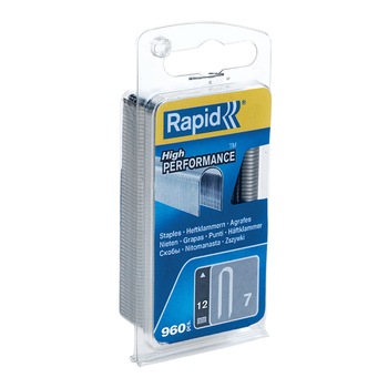 Capse Rapid 7/12 mm, galvanizate, 960/ blister Capse Rapid 7/12 mm, galvanizate, 960/ blister
