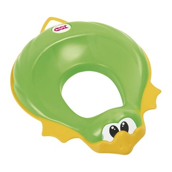 Reductor OK Baby pentru WC Ducka, VERDE Reductor OK Baby pentru WC Ducka, VERDE