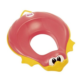 Reductor OK Baby pentru WC Ducka, ROZ INCHIS Reductor OK Baby pentru WC Ducka, ROZ INCHIS