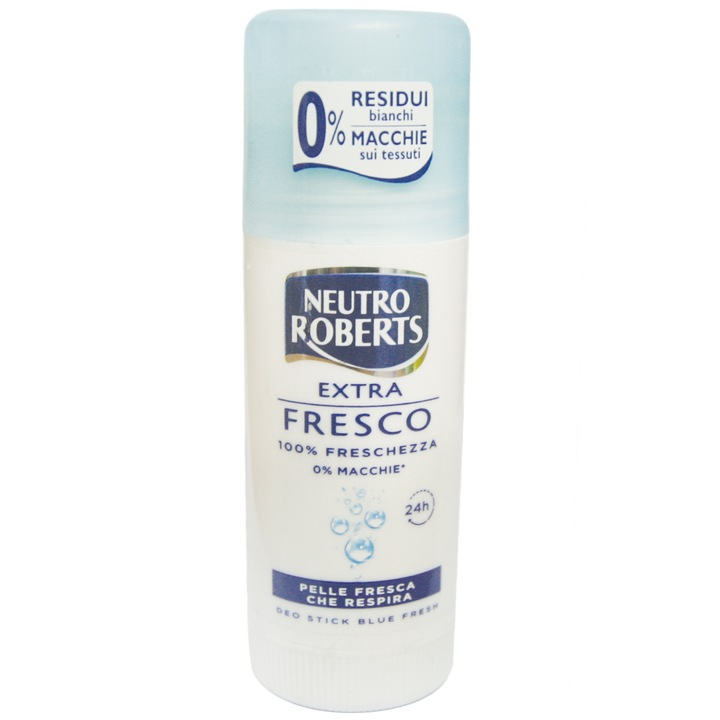 Дезодорант стик Neutro Roberts Extra Fresco Blue, 40 гр