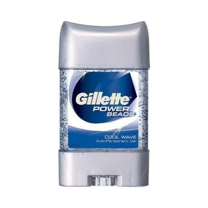Deodorant stick Gillette Gel Power Beads Cool Wave Triple Protection