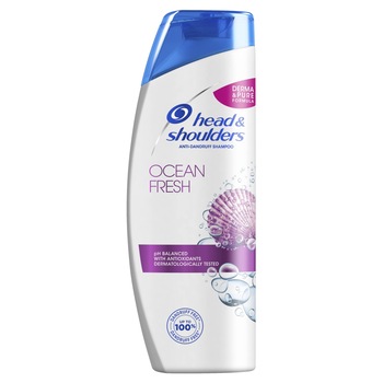 Sampon anti-matreata Head&Shoulders Ocean Fresh pentru par gras, 675 ml Sampon anti-matreata Head&Shoulders Ocean Fresh pentru par gras, 675 ml