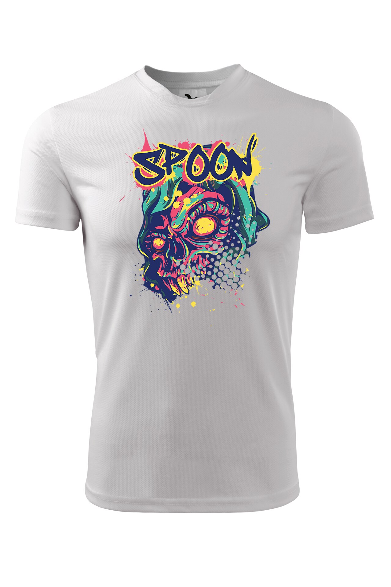 Tricou personalizat, Spoon, Adler, Alb