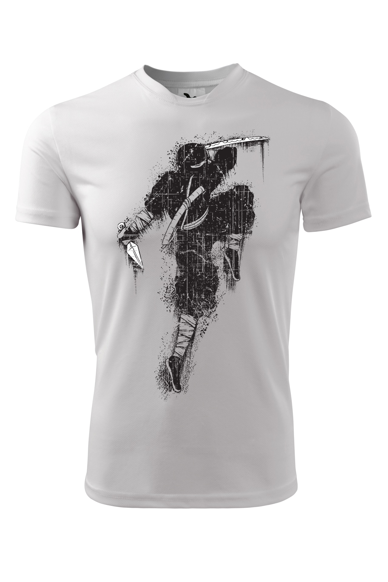 Tricou personalizat, Ninja, Adler, Alb