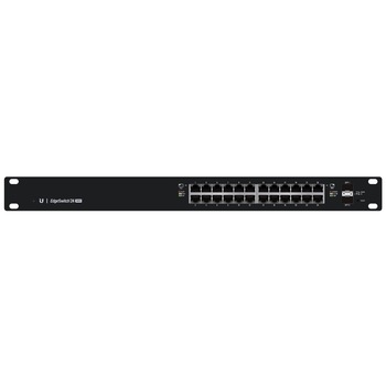 Switch Ubiquiti ES-24-500W EdgeSwitch PoE+ 24 (500W), 24 ports 10/100/1000 RJ45, 2 ports 1 Gbps SFP Switch Ubiquiti ES-24-500W EdgeSwitch PoE+ 24 (500W), 24 ports 10/100/1000 RJ45, 2 ports 1 Gbps SFP