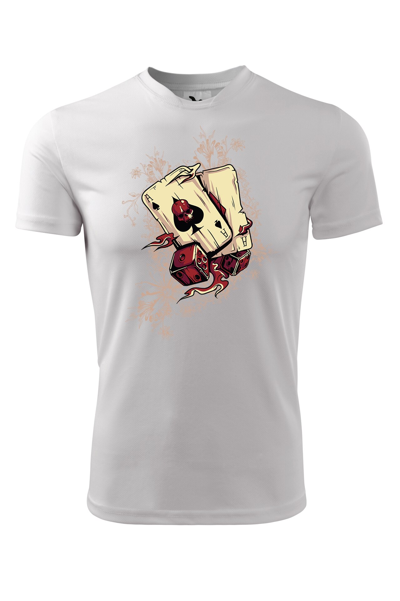 Tricou personalizat, Card Game, Adler, Alb