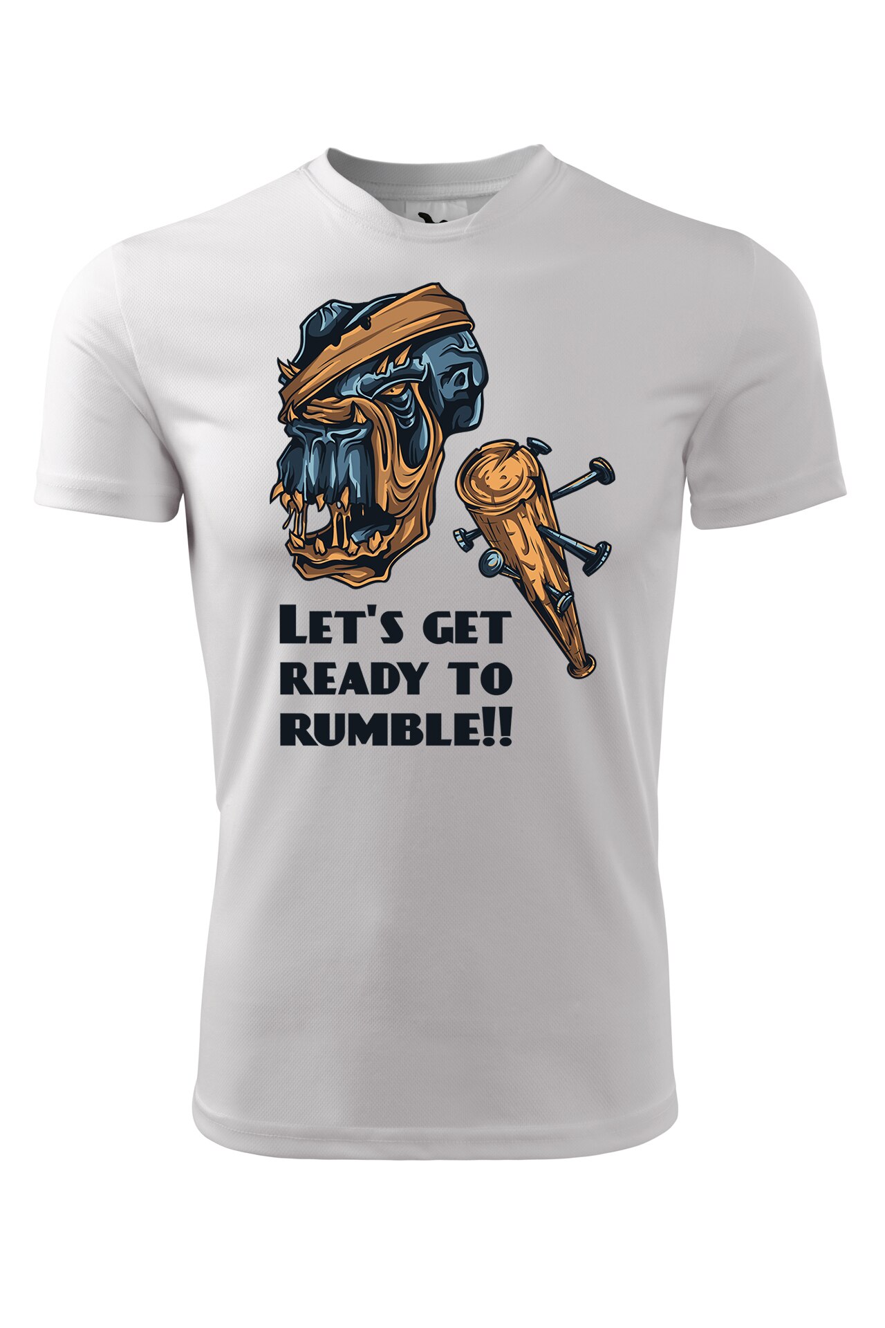 Tricou personalizat, Get Ready, Adler, Alb