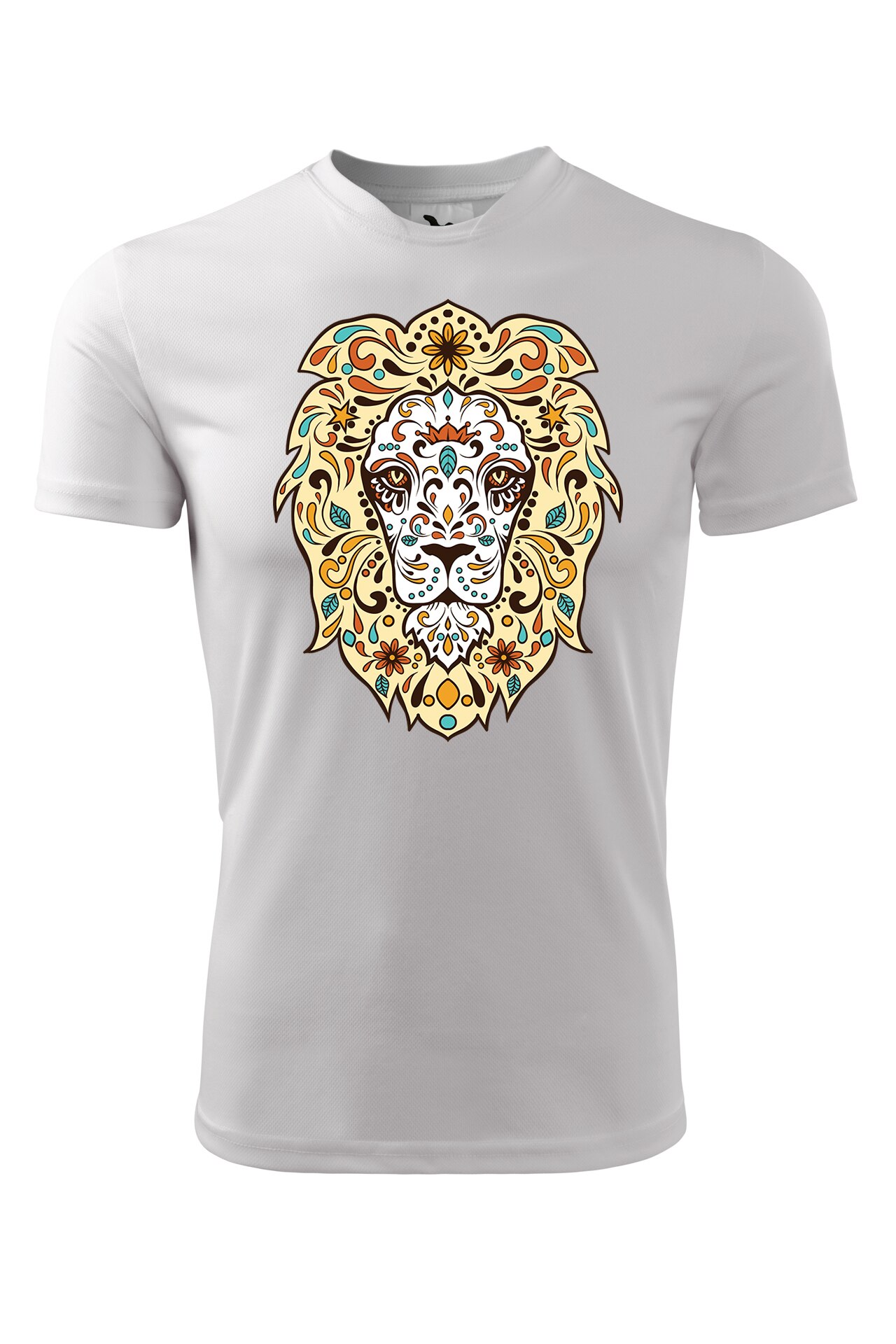 Tricou personalizat, Cap Leu, Adler, Alb