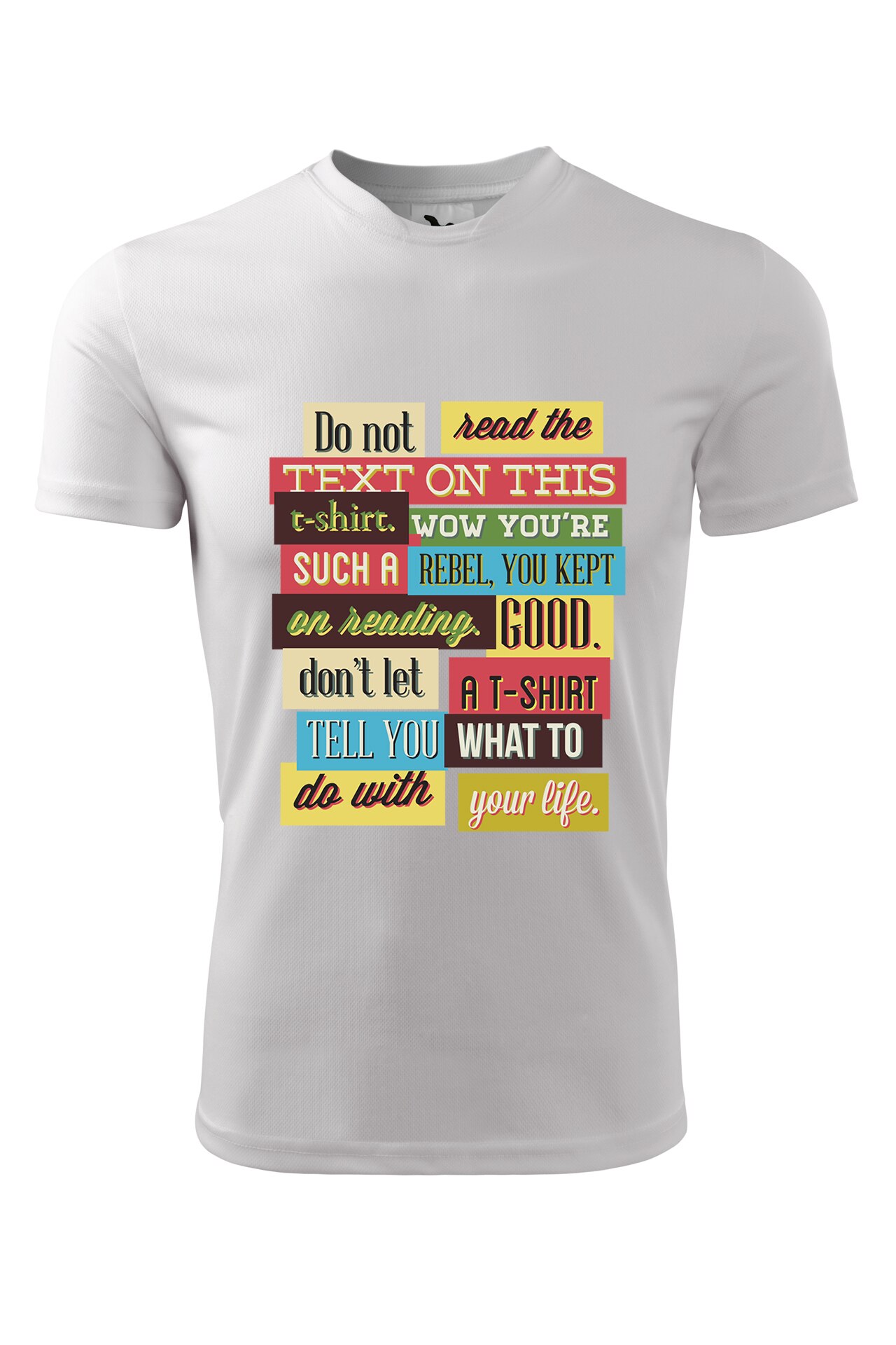 Tricou personalizat, Rebel, Adler, Alb