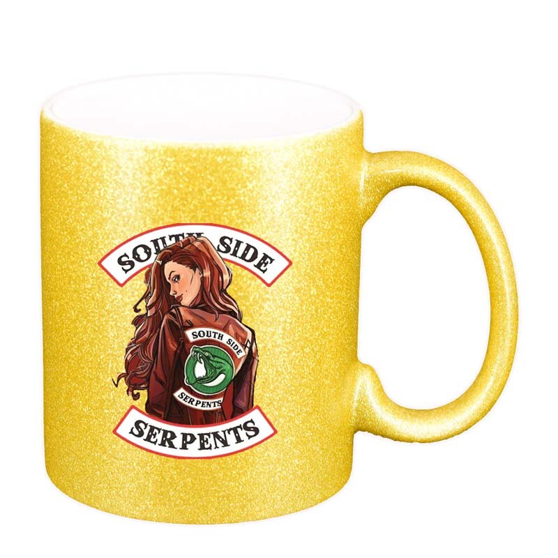 Cana Riverdale, South Side Serpents, auriu sidefata glitter, 330ml, D1313