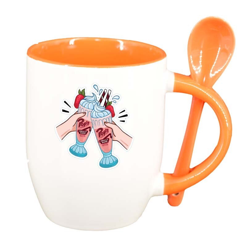 Cana Riverdale, South Side Serpents cu lingurita, interior portocaliu, 330ml, D1315