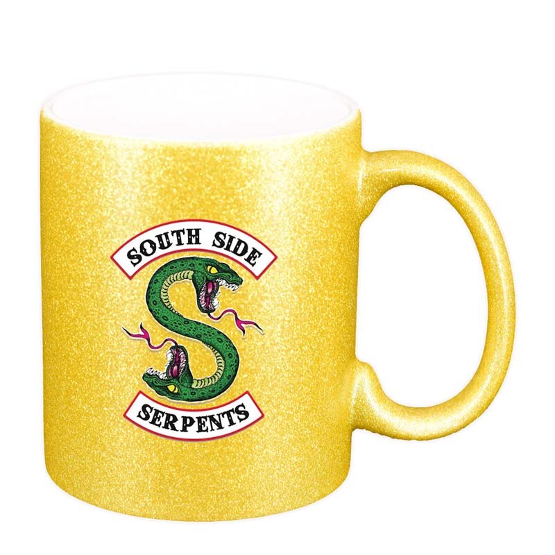 Cana Riverdale, South Side Serpents, auriu sidefata glitter, 330ml, D1312