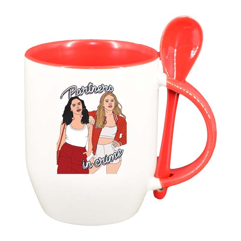 Cana Riverdale, South Side Serpents cu lingurita, interior rosu, 330ml, D1316