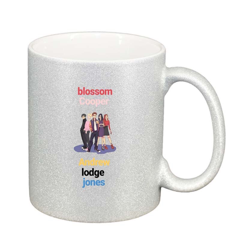 Cana Riverdale, South Side Serpents, argintiu sidefata glitter, 330ml, D1319