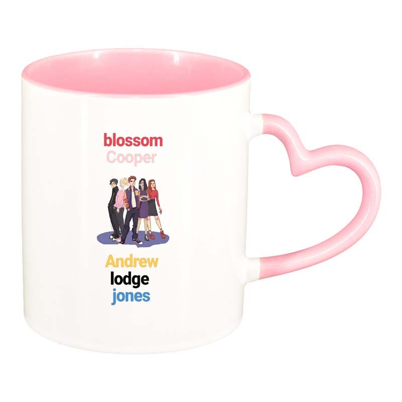 Cana Riverdale, South Side Serpents, interior roz, maner inima, 330ml, D1319