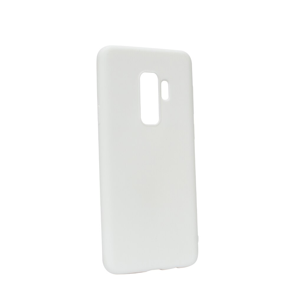 Husa de protectie Samsung Galaxy S9, rezistenta la uzura, anti-alunecare, din silicon Premium, Alb