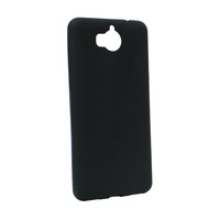 Husa de protectie Huawei Y5 2017 / Y6 2017, rezistenta la uzura, anti-alunecare, din silicon Premium, Negru