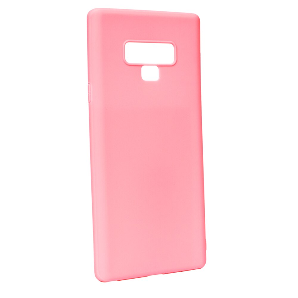 Husa de protectie Samsung Galaxy Note 9, rezistenta la uzura, anti-alunecare, din silicon Premium, Pink