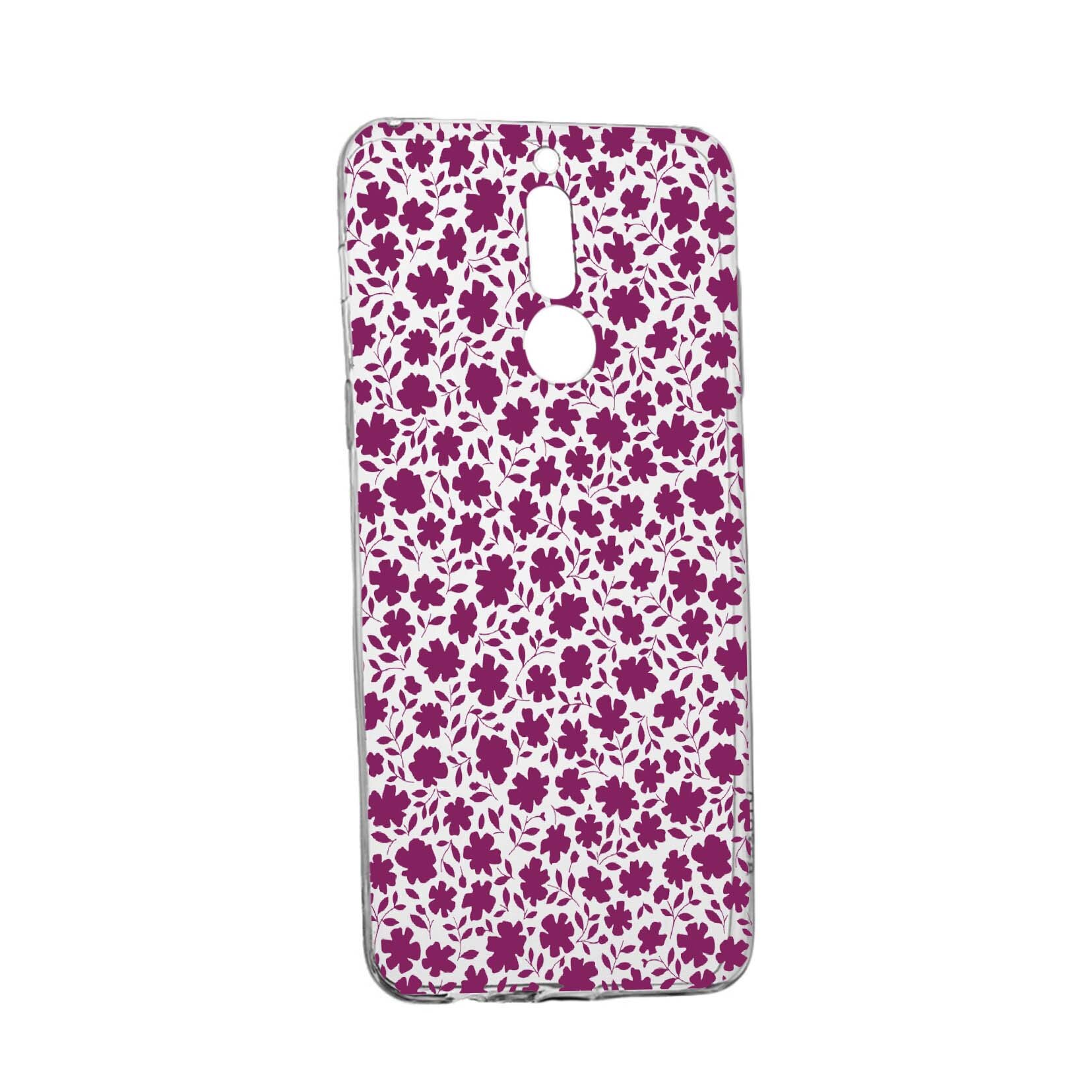 Husa Flowers Pattern, pentru Sony Xperia 1/ XZ4, rezistenta la uzura, anti-alunecare, din silicon Premium, 627
