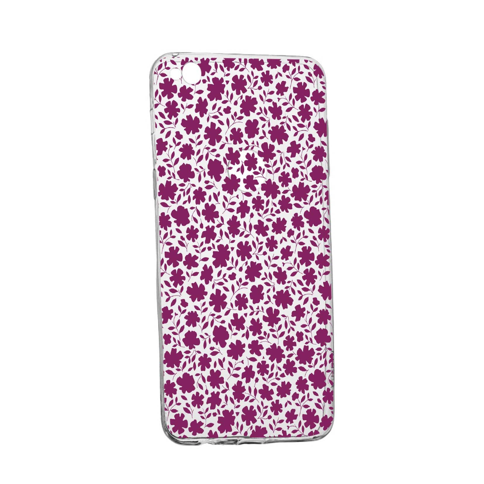 Husa Green Flowers Pattern, pentru Huawei P9 Lite 2017/P8, rezistenta la uzura, anti-alunecare, din silicon Premium, 632