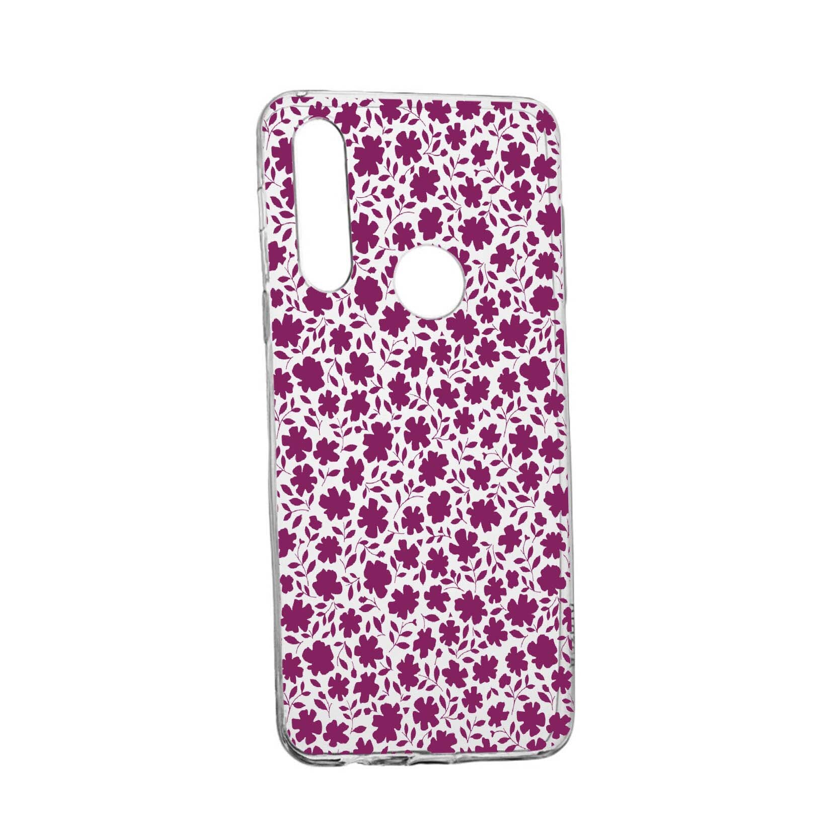 Husa Flowers Pattern, pentru Xiaomi Mi A2 Lite/ Redmi 6 Pro, rezistenta la uzura, anti-alunecare, din silicon Premium, 627