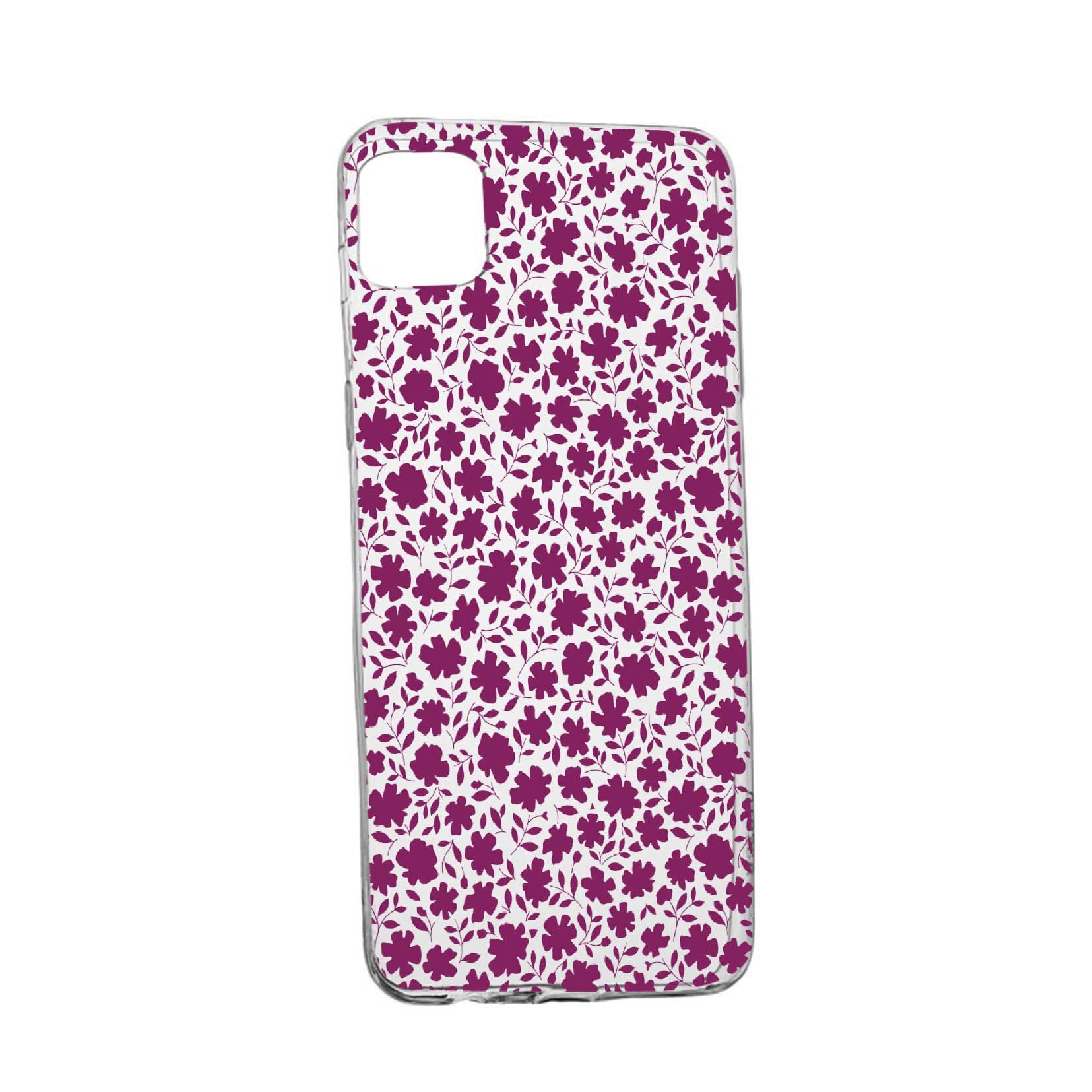 Husa Flowers Pattern, pentru Samsung Galaxy S20, rezistenta la uzura, anti-alunecare, din silicon Premium, 627