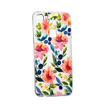 Husa Flowers Spring, pentru Huawei P10 Lite, rezistenta la uzura, anti-alunecare, din silicon Premium, 628 Husa Flowers Spring, pentru Huawei P10 Lite, rezistenta la uzura, anti-alunecare, din silicon Premium, 628