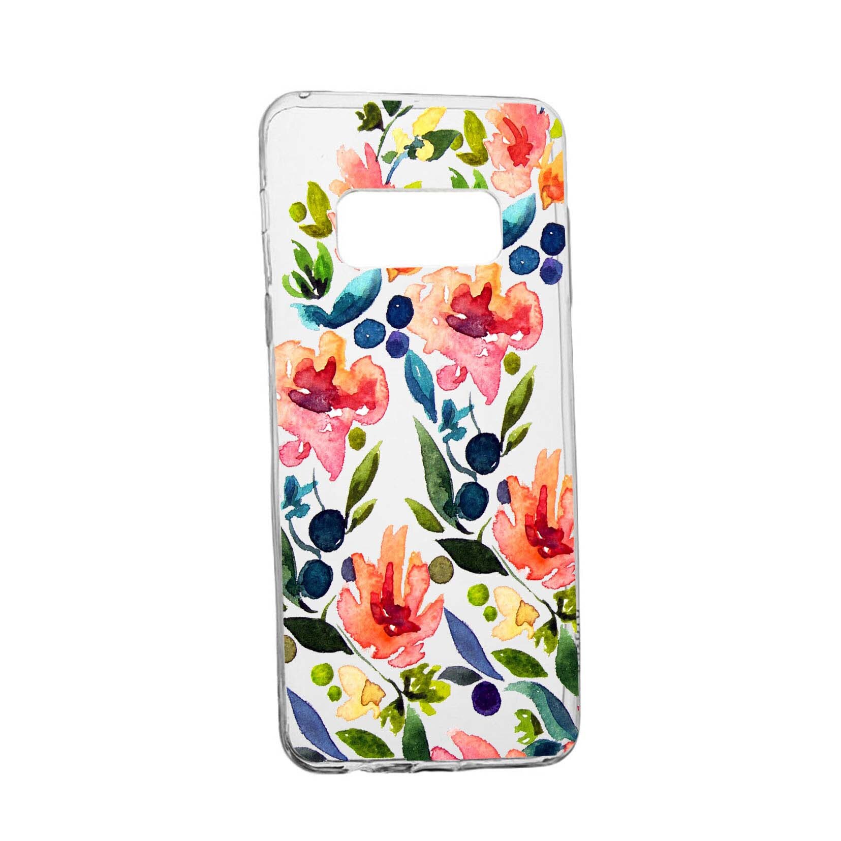 Husa Flowers Spring, pentru Samsung Galaxy S10Lite/S10e, rezistenta la uzura, anti-alunecare, din silicon Premium, 628