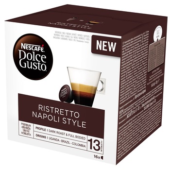 Capsule Nescafe Dolce Gusto Napoli, 16 capsule, 128g Capsule Nescafe Dolce Gusto Napoli, 16 capsule, 128g