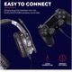 Trust GXT 488 Forze-G PS4 gaming fejhallgató, rugalmas mikrofon, [hivatalos PlayStation licenc], kompatibilis PS4/PS5-tel, szürke