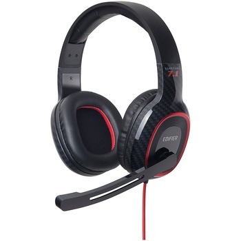 Casti gaming Edifier G20, surround virtual 7.1, butoane control pe fir, microfon omnidirectional, USB, Negru/Rosu Casti gaming Edifier G20, surround virtual 7.1, butoane control pe fir, microfon omnidirectional, USB, Negru/Rosu