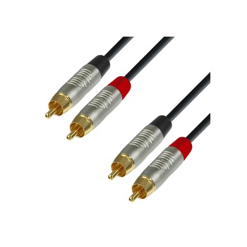 Cablu audio 2xRCA tata-2xRCA tata Cablu audio 2xRCA tata-2xRCA tata