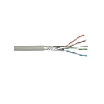 Cablu FTP Cat. 5E , solid CCA rola 100 m, FPC-5004E-SOL/100, gri Cablu FTP Cat. 5E , solid CCA rola 100 m, FPC-5004E-SOL/100, gri