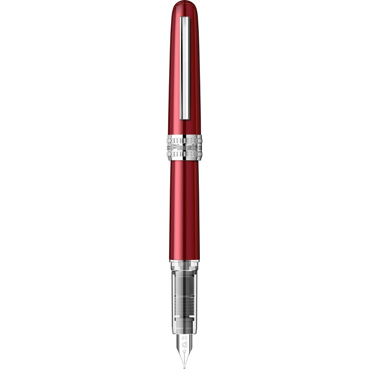Stilou Platinum Plaisir Red, penita 0.5 M