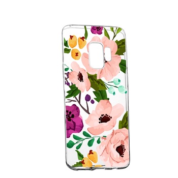 Husa Flowers, pentru Huawei Honor 7, rezistenta la uzura, anti-alunecare, din silicon Premium, 629 Husa Flowers, pentru Huawei Honor 7, rezistenta la uzura, anti-alunecare, din silicon Premium, 629