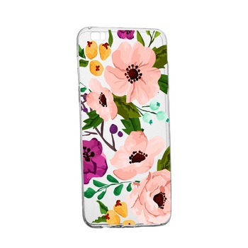 Husa Flowers, pentru Sony XA, rezistenta la uzura, anti-alunecare, din silicon Premium, 629 Husa Flowers, pentru Sony XA, rezistenta la uzura, anti-alunecare, din silicon Premium, 629