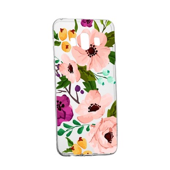 Husa Flowers, pentru Huawei Mate 10, rezistenta la uzura, anti-alunecare, din silicon Premium, 629 Husa Flowers, pentru Huawei Mate 10, rezistenta la uzura, anti-alunecare, din silicon Premium, 629