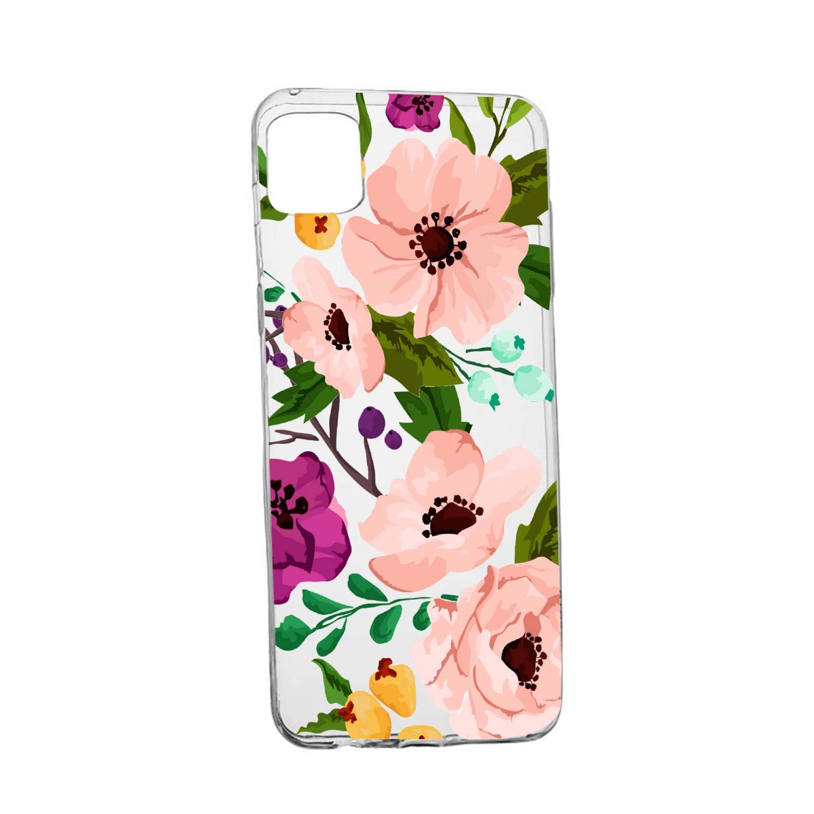 Husa Flowers, pentru Samsung Galaxy S20 Plus, rezistenta la uzura, anti-alunecare, din silicon Premium, 629