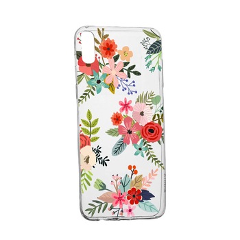 Husa Flowers, pentru Apple iPhone XR, rezistenta la uzura, anti-alunecare, din silicon Premium, 630 Husa Flowers, pentru Apple iPhone XR, rezistenta la uzura, anti-alunecare, din silicon Premium, 630